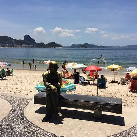 Copacabana Praia E Sol, 2 Quartos E Sala - No Posto 6 Rio de Janeiro Exterior photo
