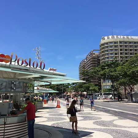 Copacabana Praia E Sol, 2 Quartos E Sala - No Posto 6 Rio de Janeiro Exterior photo